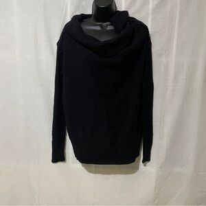 AllSaints Black Weave Jumper Sweater - Size US 4 / UK 8